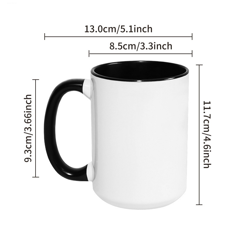 Kubek ceramiczny 450 ml (15 oz – Sublimation Mug White recenzja i cena